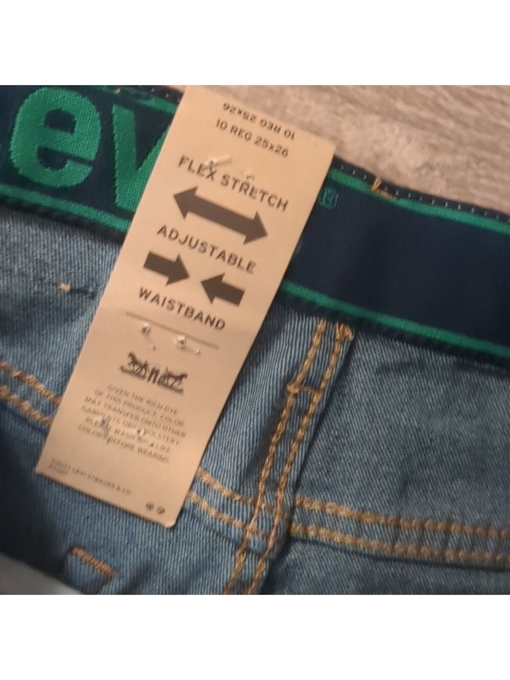 Levi's 511 slim eco performance jeans size 10 - Picture 4 of 11